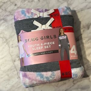 GIRLS YOUTH 4-PIECE SLEEP SET